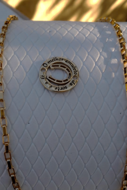 FERRADURA COM MENSAGEM